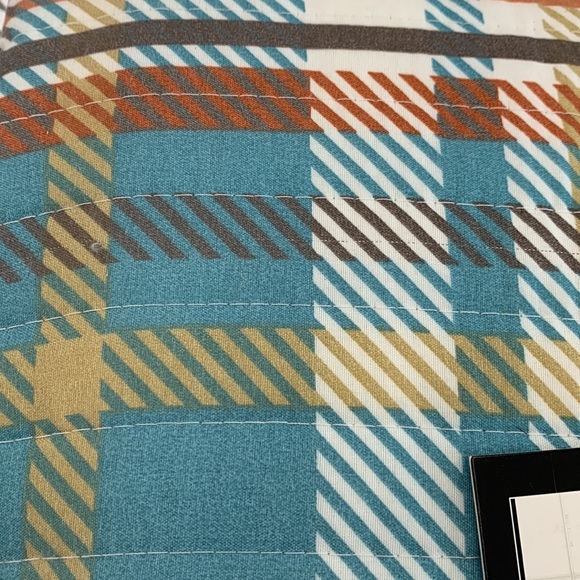 NEW: Plaid 3-Piece Reversible Full/Queen Quilt Set